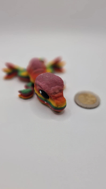 Petite Figurine de Dinosaure Multicolore